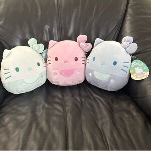 Hello Kitty 50th Anniversary Squishmallows - Set of 3 New with Tag